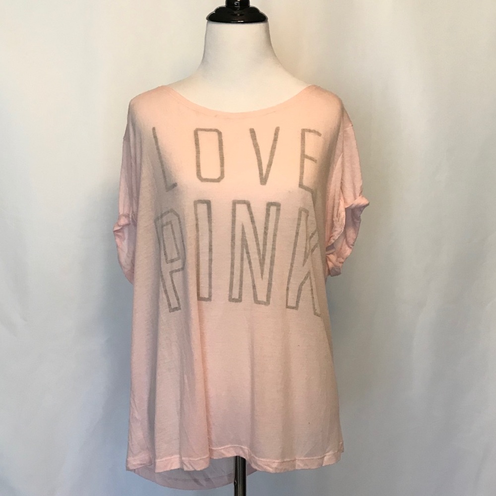 PINK oversized t shirt